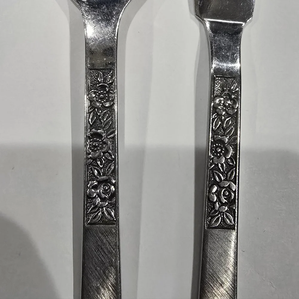 VTG Stanley Roberts Rogers Dorette Stainless Flatware Japan Fork Butter Knife